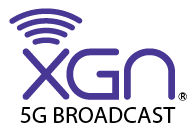 XGN 5G Broadcast logo